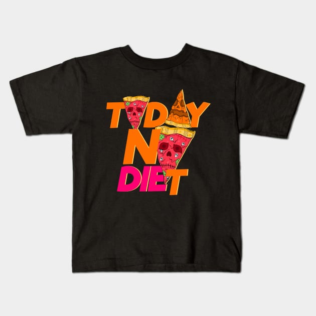 Today no diet Kids T-Shirt by onora